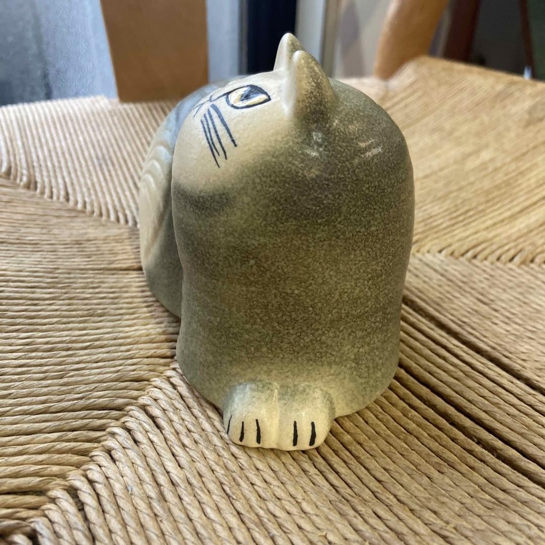 Amazon.co.jp: リサラーソン maj マイ じゃまをする猫 グレー